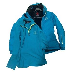 Rossignol Girls Ski Snow Board Jacket and Matching Fleece Size 14